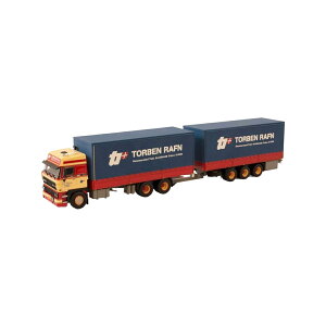 Models Torben Rafn DAF 3600 Space Cab 6x2 curtainside combi gbN / WSI 1/50 ݋@B͌^ Hԗ