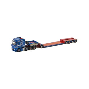 Transpalux P. Adams Mercedes Benz Actros MP4 SLT Gigaspace lowloader g[[ / WSI 1/50 ݋@B͌^ Hԗ