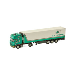 A.J. Stigter Transport Scania R4 Topline Reefer Trailer g[[ / WSI 1/50 ݋@B͌^ Hԗ