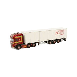 Steen Hansen Scania Streamline Topline Box trailer g[[ / WSI 1/50 ݋@B͌^ Hԗ