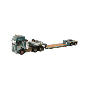 J. Brouwer Scania R Highline I CR20H 6x4 Euro Low Loader 2-axle g[[ / WSI 1/50 ݋@B͌^ Hԗ