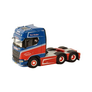 Michael Frahm Scania S Highline 6x2 Tag axle トラック / WSI 1/50 建設機械模型 工事車両