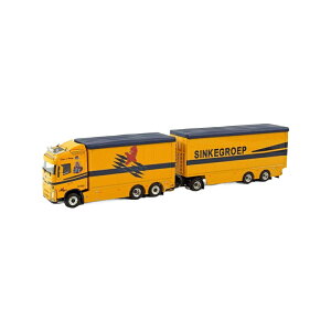 Sinke Volvo FH04 Globetrotter walking floor combi 6x2 �g���b�N / WSI 1/50 ���݋@�B�͌^ �H���ԗ�