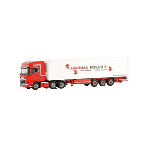 Hartman Expeditie DAF XG+ 6x2 TwinSteer Reefer Semitrailer 3axle g[[ / WSI 1/50 ݋@B͌^ Hԗ