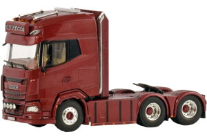 Cuvetra DAF XG+ 6x2 �^�O�A�N�X�� �g���N�^�w�b�h 01-4220 / WSI 1/50 ���݋@�B�͌^ �H���ԗ�