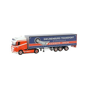 Swijnenburg Transport Werkendam DAF XG 4x2 Tridec curtainside semitrailer g[[ / WSI 1/50 ݋@B͌^ Hԗ