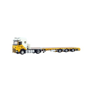 Aertssen DAF XG flatbed mega trailer g[[ / WSI 1/50 ݋@B͌^ Hԗ