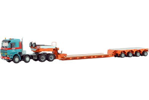 Gruber Scania 3V[Y 8x4 Scheuerleg[[ / WSI 1/50 ݋@B͌^ Hԗ