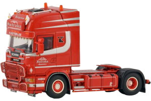 Intraka Scania 4�V���[�Y �g�b�v���C�� 4x2 �g���N�^�w�b�h 01-4327 / WSI 1/50 ���݋@�B�͌^ �H���ԗ�