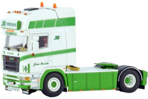JLB Trans Scania 4�V���[�Y �g�b�v���C�� 4x2 �g���N�^�w�b�h 01-4373 / WSI 1/50 ���݋@�B�͌^ �H���ԗ�