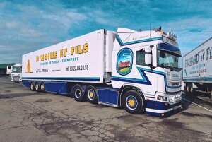 y\z2025N\ D'HOINE SCANIA R nCC CR20H 6×2 cCXeA ①g[[ - 3 / WSI 1/50 ݋@B͌^ Hԗ