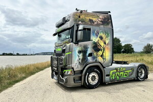 �y�\��z2026�N�����\�� SPV Trans SCANIA S HIGHLINE CS20H 4X2 / WSI 1/50 �~�j�J�[ �g���b�N�͌^