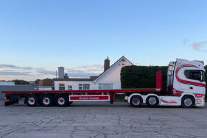 �y�\��z2026�N�����\�� Richard Ormonde SCANIA S HIGHLINE CS20H 6X2 TWIN STEER FLATBED / WSI 1/50 �~�j�J�[ �g���b�N�͌^