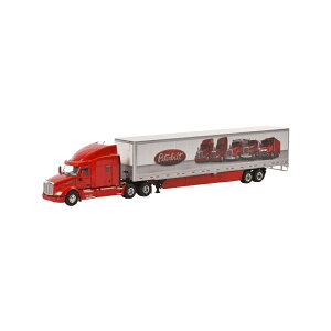 Premium line PETERBILT 579 6x4 boxtrailer 2 axle g[[ / WSI 1/50 ݋@B͌^ Hԗ