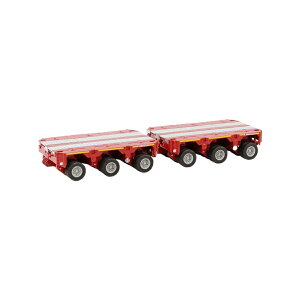 Premium Line Scheuerle Inter Combi 3axle red g[[ / WSI 1/50 ݋@B͌^ Hԗ