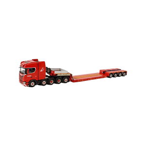 Nooteboom Red Line Scania S Highline CS20H 10x4 low loader 4-axle g[[ / WSI 1/50 ݋@B͌^ Hԗ