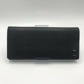 【中古】Dunhill/ダンヒル/2つ折長財布/BLACK/メンズ小物 中古品 05r6910【館林店】