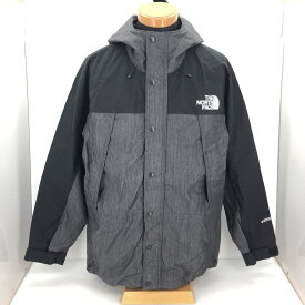 【中古】 THE NORTH FACE ザ・ノースフェイス MOUNTAIN LIGHT DENIM JACKET マウンテンライト デニムジャケット GORE-TEX ゴアテックス ナイロンブラックデニム/黒 NP12032/L 中古品 05r8511 【館林店】