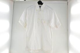 【中古】ENGINEERED GARMENTS エンジニアードガーメンツ プルオーバー 半袖 ボタンダウンシャツ サイズS 白 ホワイト 02r13511 中古品【牛久店】