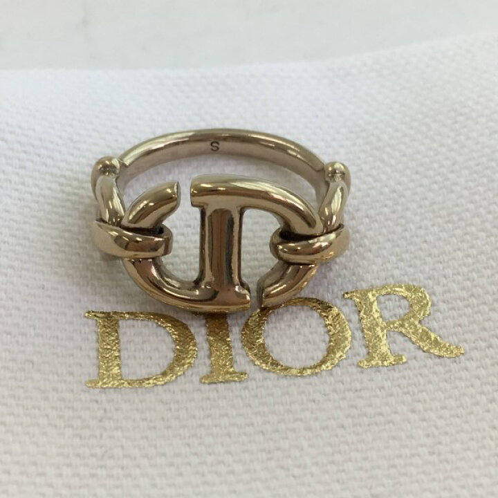 楽天市場】【中古】DIOR ディオール CD NAVY リング 指輪 サイズS 