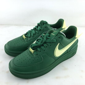 【中古】 NIKE AIR FORCE 1 LOW AMBUSH "Pine Green and Citron" ナイキ エアフォース 1 ロー スペシャル アンブッシュ "パイングリーン アンド シトロン" スニーカー DV3464-300 サイズ28cm 緑 グリーン 黄 イエロー タグ・替え紐あり 02r16224 中古品 【牛久店】