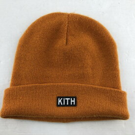 【中古】KITH キス ニット帽 帽子 サイズONE SIZE オレンジ 02r16671 中古品 【牛久店】