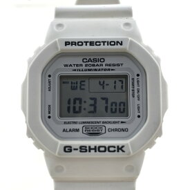 【中古】CASIO カシオ G-SHOCK 腕時計 DW-5600MW-7JF クォーツ デジタル 白 ホワイト 02r16776 中古品 【牛久店】