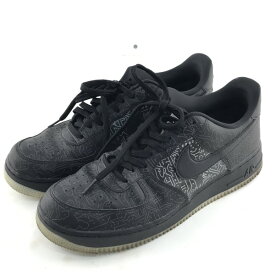 【中古】Space Players × Nike Air Force 1 Low "Computer Chip" スペース プレイヤーズ × ナイキ エアフォース1 ロー "コンピューター チップ" スニーカー DH5354-001　サイズ28cm 黒 ブラック 02r16788 中古品 【牛久店】