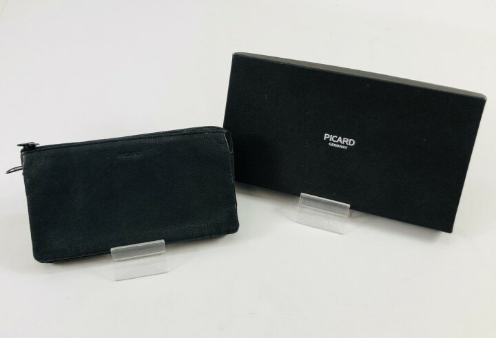 楽天市場】【中古】ピカード PICARD 財布 長財布 ブラック 04r5769 