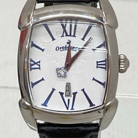 【中古】Orobianco オロビアンコ 腕時計 OR0012 アナログ 白文字盤 メンズ 03r8304【入間店】