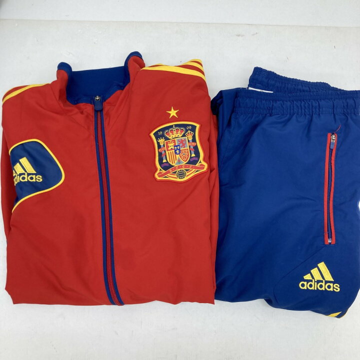 楽天市場】【中古】adidas アディダス スペイン代表 ジャージ上下 