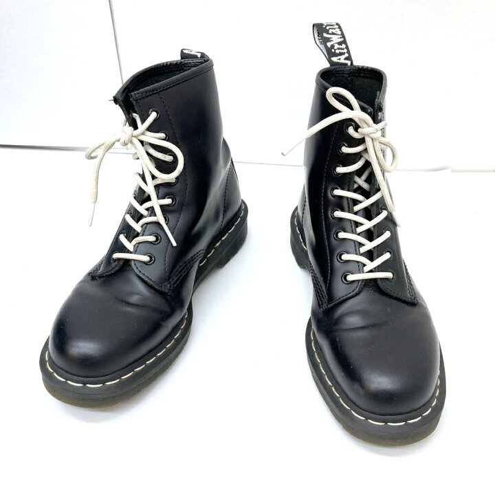 楽天市場】【中古】Dr.Martens ドクターマーチン 1460 WHITE STITCH 8 
