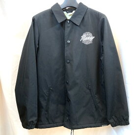 【中古】ROXY ロキシー 内ボアコーチジャケット 黒 ブラック Mサイズ メンズ アウター ストリート 03r9849【入間店】