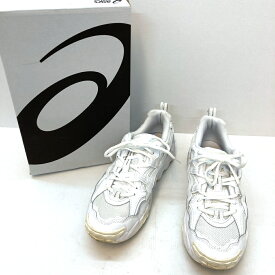 【中古】asics アシックス GEL-NANDI ゲル ナンダイ WHITE/WHITE ホワイト 白 28.5cm 1021A315-100 メンズ スニーカー 03r9855【入間店】