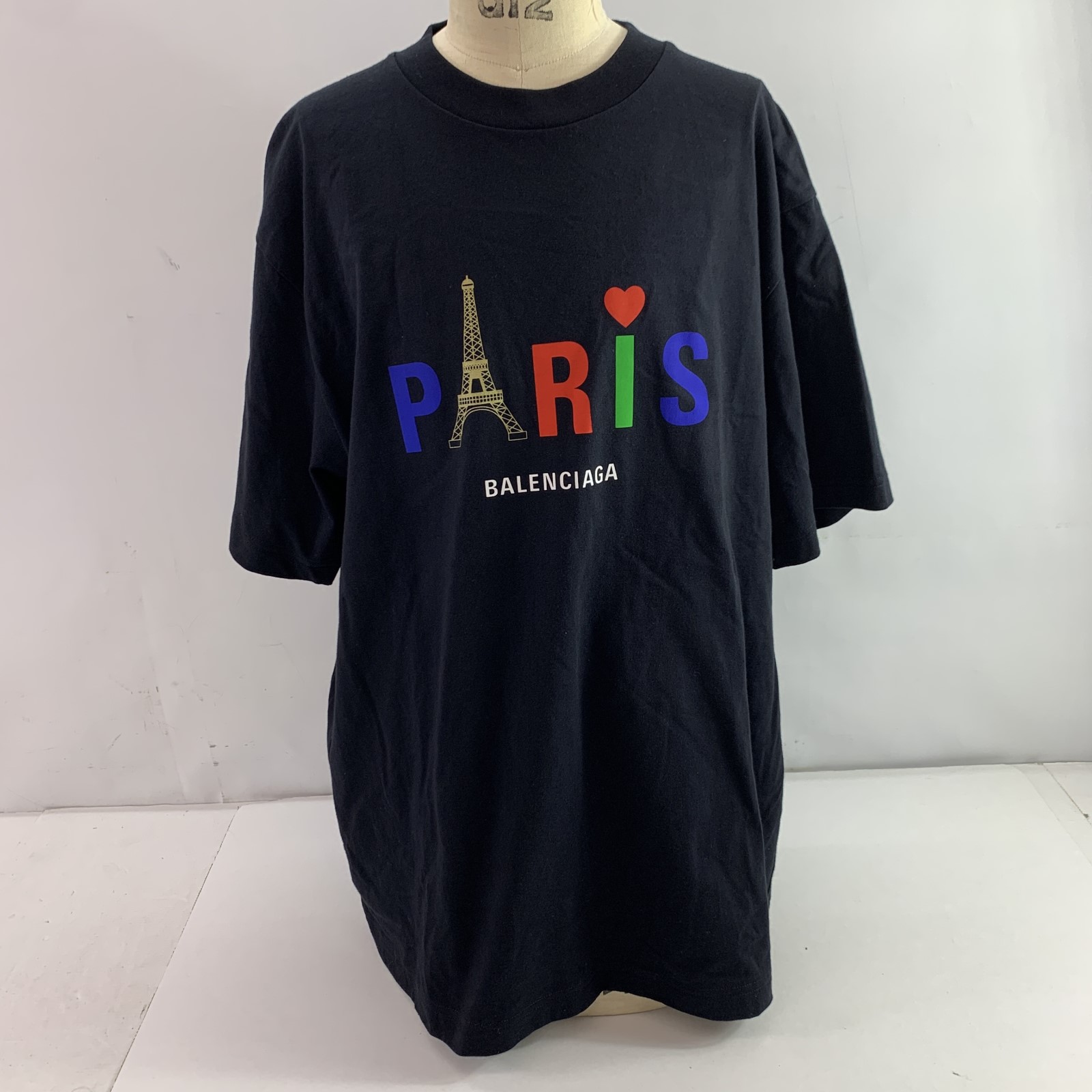 楽天市場】【中古】BALENCIAGA バレンシアガ PARIS パリ ロゴ Tシャツ