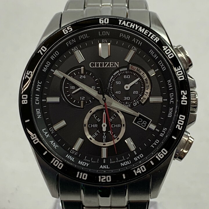 楽天市場】【中古】CITIZEN シチズン エコドライブ ソーラー電波時計  