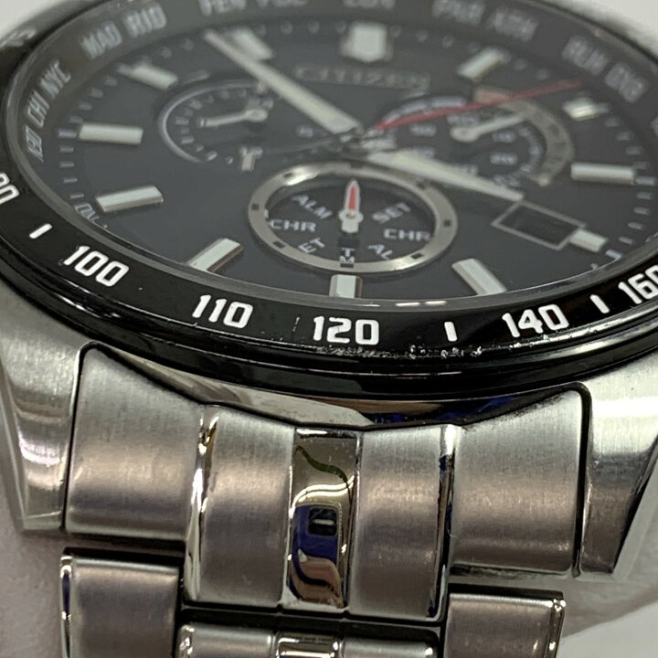 楽天市場】【中古】CITIZEN シチズン エコドライブ ソーラー電波時計 