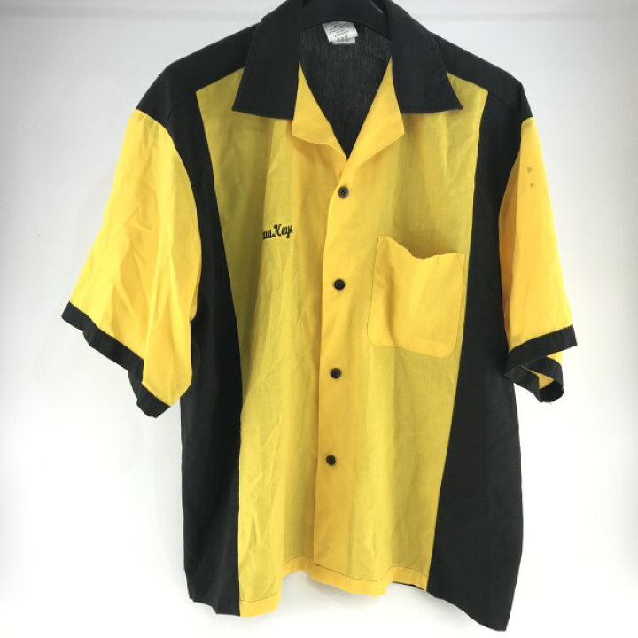 楽天市場】【中古】 Hilton(ヒルトン) ボーリングシャツ イエロー  