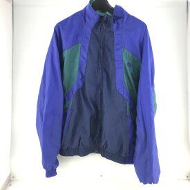 【中古】 ナイキ NIKE ジャケット 80s ネイビー サイズL メンズ ナイロンジャケット ナイロン F41204SID 02w00021 【牛久店】