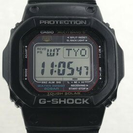 【中古】 カシオ CASIO G-SHOCK デジタル ブラック メンズ ソーラー電波時計 腕時計 GW-M5610-1JF 02w00039 【牛久店】