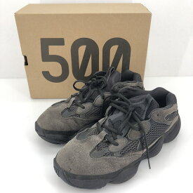 【中古】 アディダスオリジナルス adidas Originals イージー 500/YEEZY 500 ユーティリティブラック/UTILITY BLACK 27.0cm INDIA製 メンズ カニエ・ウェスト/KANYE WEST スニーカー F36640 05r8820 【館林店】