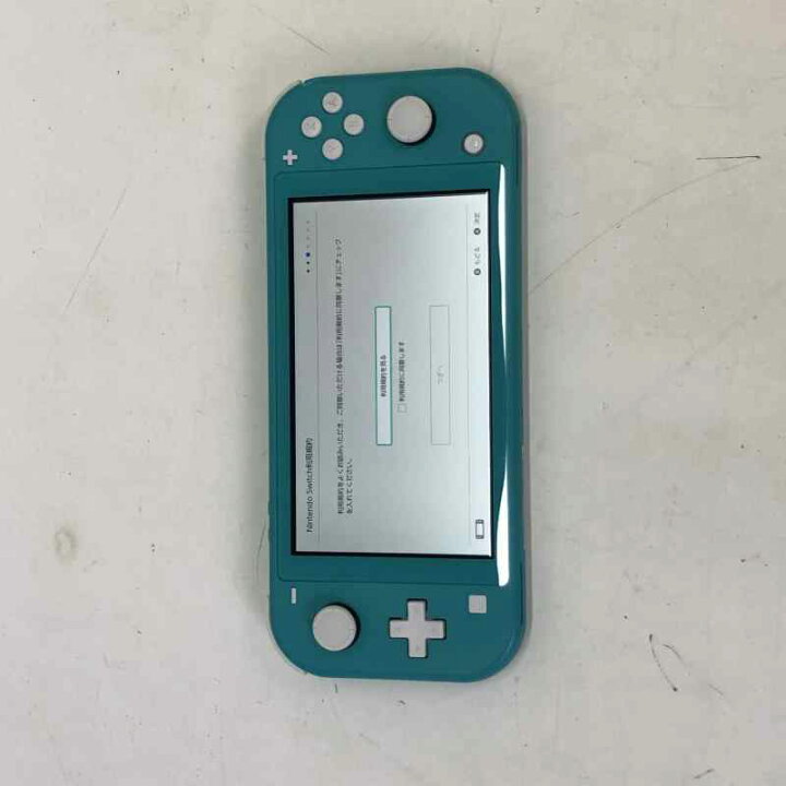 楽天市場】【中古】 ニンテンドー スイッチライト 本体 ターコイズ 