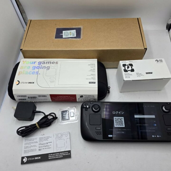 楽天市場】【中古】 〇 Steam Deck Model 1010 256GB LCD ポータブル 