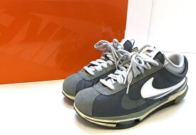 【中古】sacai × Nike Zoom Cortez Iron Grey サカイ × ナイキ ズーム コルテッツ アイアングレー 27.0cm メンズ 靴 スニーカー DQ0581-001 03w01436【入間店】