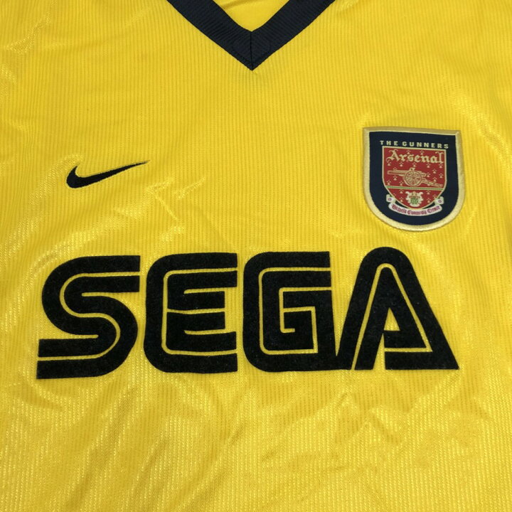 楽天市場】07w6428☆ ナイキ NIKE アーセナル Arsenal 99/00 SEGA 