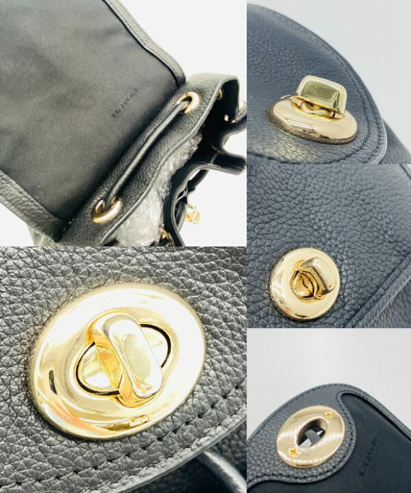 楽天市場】04w0732∞※【中古】 COACH コーチ ミニ リュック ターン  