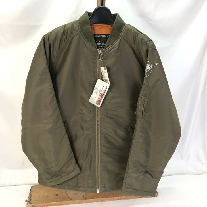 楽天市場】【中古】 ステューシー STUSSY MA-1 フライトジャケット 90s 