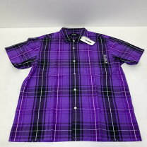 楽天市場】パープル 紫 チェックシャツ（メンズファッション）の通販 
