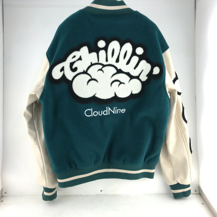 楽天市場】【中古】 CHILLIN CLASSICS チリン STADIUM JACKET グリーン 
