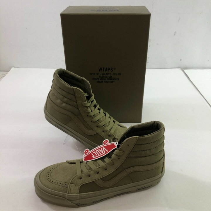 楽天市場】【中古】04w1606∞※ WTAPS × VANS Vault by OG Sk8-Hi LX 